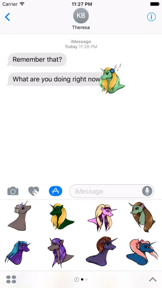 Unicorns Sticker Pack Screenshots