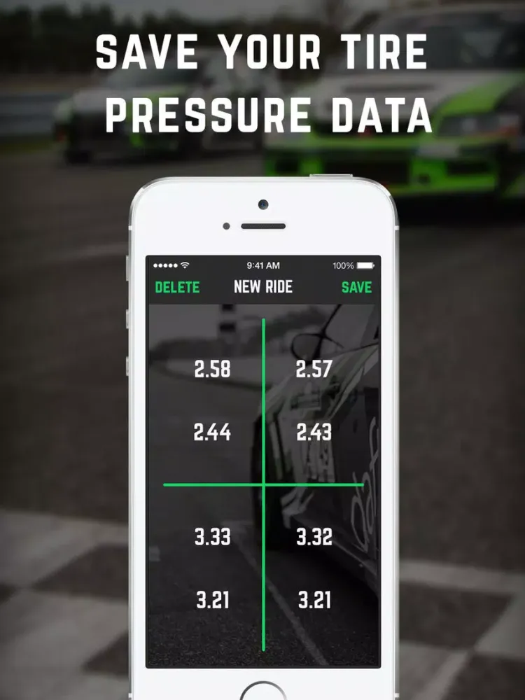 Capturas de tela do Daft Tire: Save your ride tire pressure iPad 