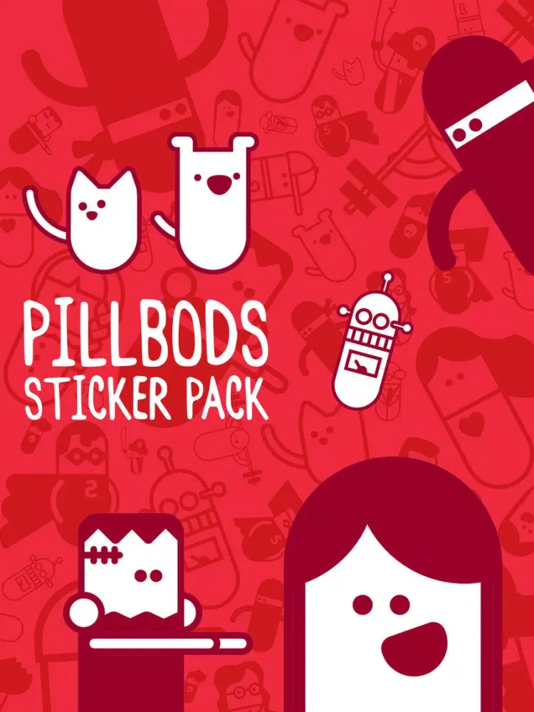 PillBods Sticker Pack iPad  स्क्रीनशॉट