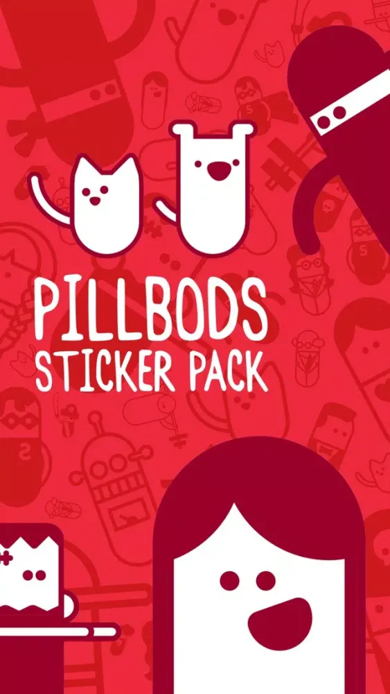 PillBods Sticker Pack स्क्रीनशॉट