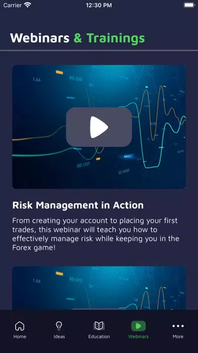 Tangkapan skrin Forex Insiders