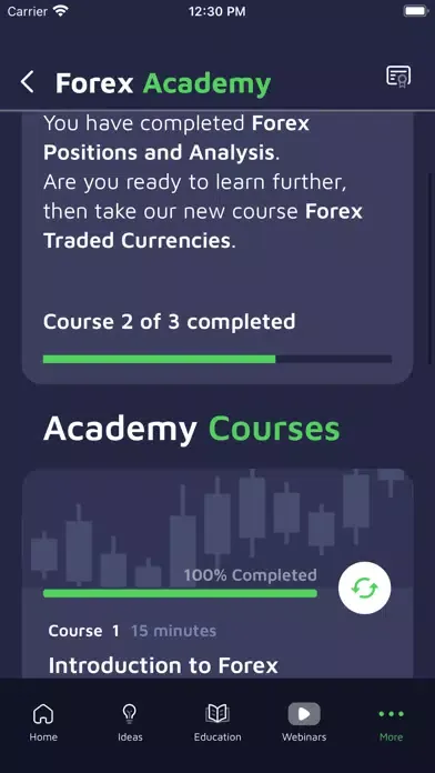 Tangkapan skrin Forex Insiders