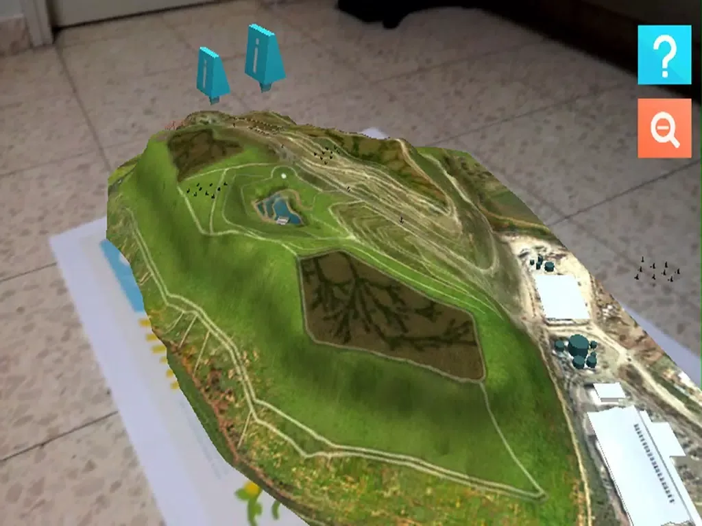 Ariel Sharon Park AR iPad  Screenshots