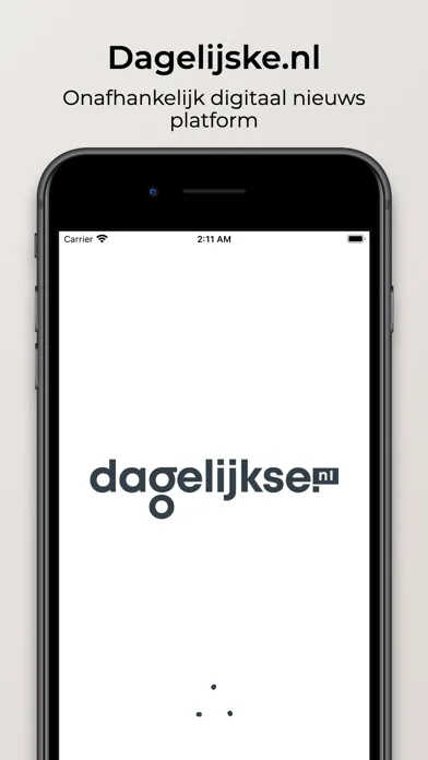 Tangkapan skrin Dagelijkse
