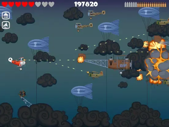 Capturas de tela do Red Baron: Fly and Shoot iPad 