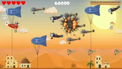 Capturas de tela do Red Baron: Fly and Shoot
