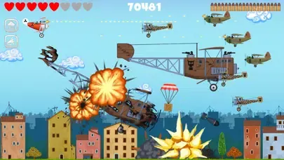 Capturas de tela do Red Baron: Fly and Shoot