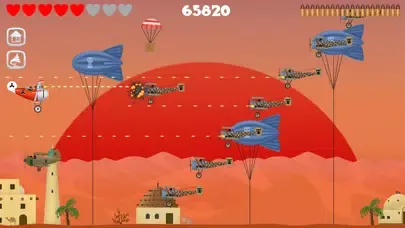 Capturas de tela do Red Baron: Fly and Shoot