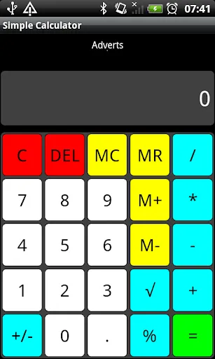 Standard Calculator 스크린샷