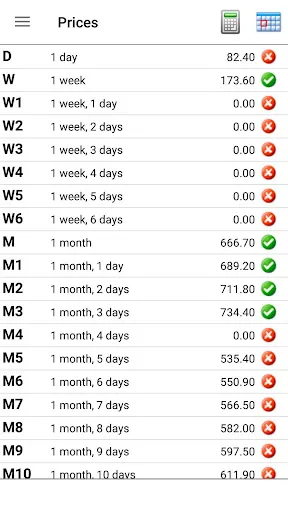 Travel Ticket Calculator Screenshots