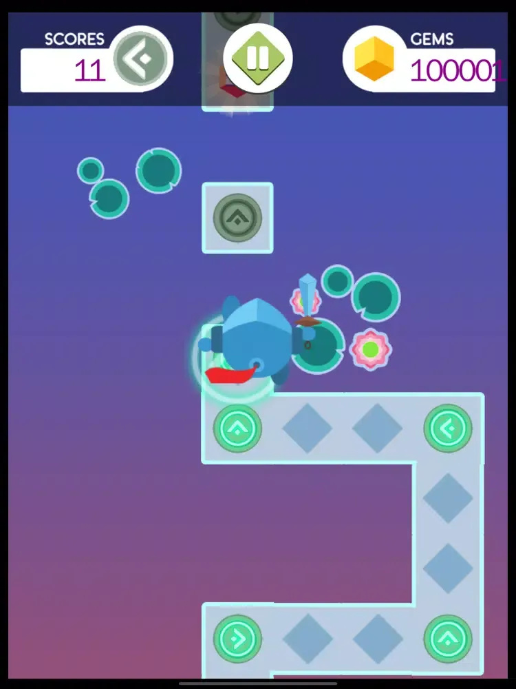 Ảnh chụp màn hình của Heroic Dash: Little Knight iPad 