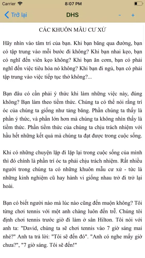 ภาพหน้าจอของ Chúng ta thay đổi cuộc đời