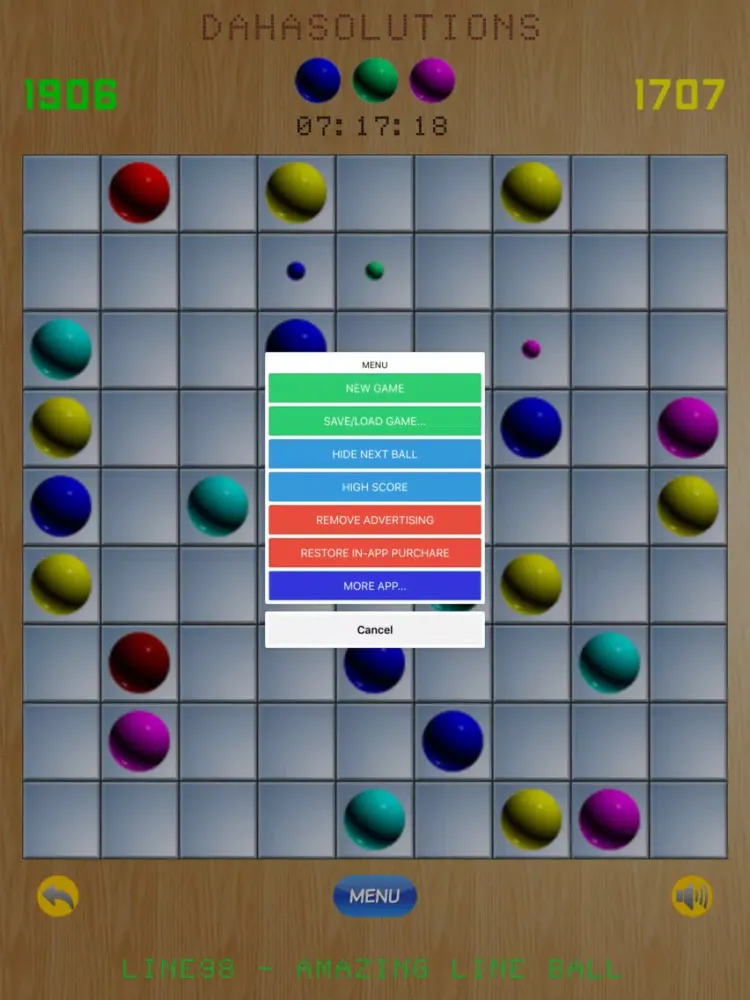 Zrzuty ekranu Line 98 - Amazing Color Ball iPad 