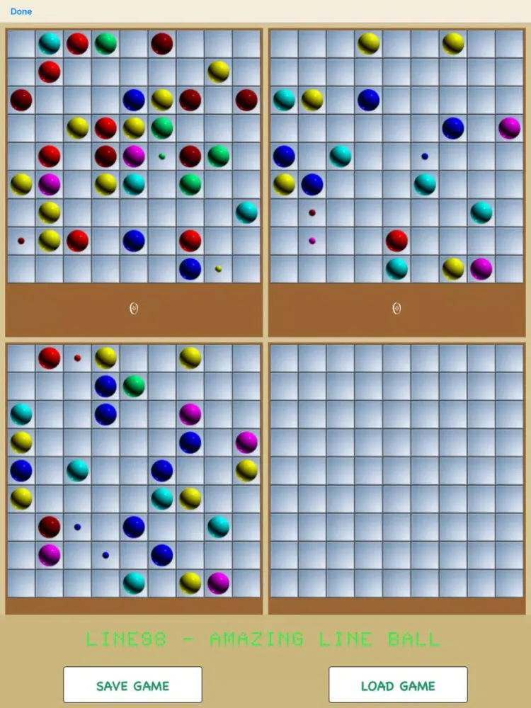 Zrzuty ekranu Line 98 - Amazing Color Ball iPad 
