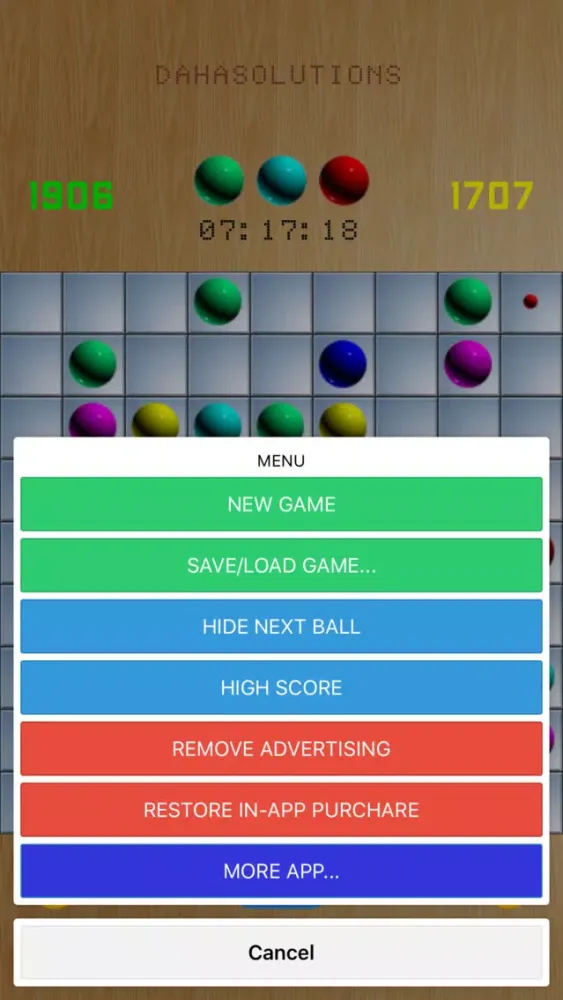 Zrzuty ekranu Line 98 - Amazing Color Ball