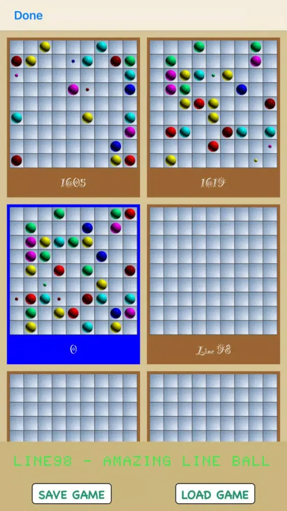 Zrzuty ekranu Line 98 - Amazing Color Ball