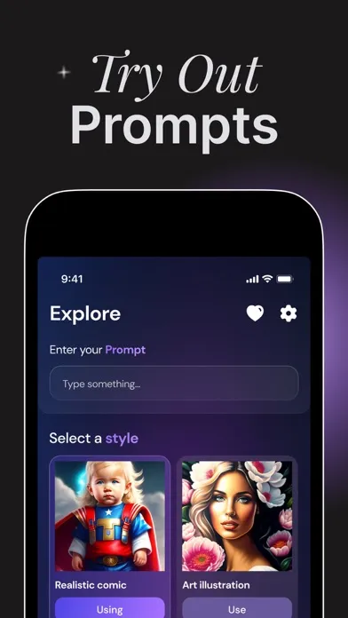 Artify - AI Art Generator Screenshots