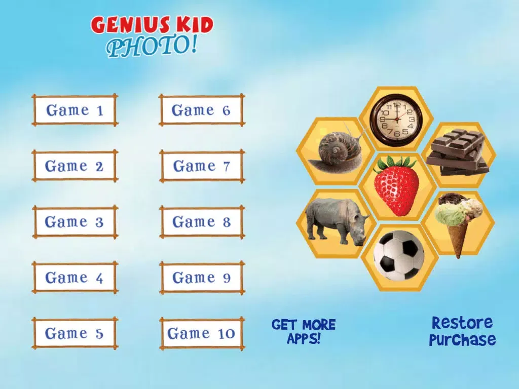 Zrzuty ekranu Genius Kid Photo - Educational quiz for kids iPad 