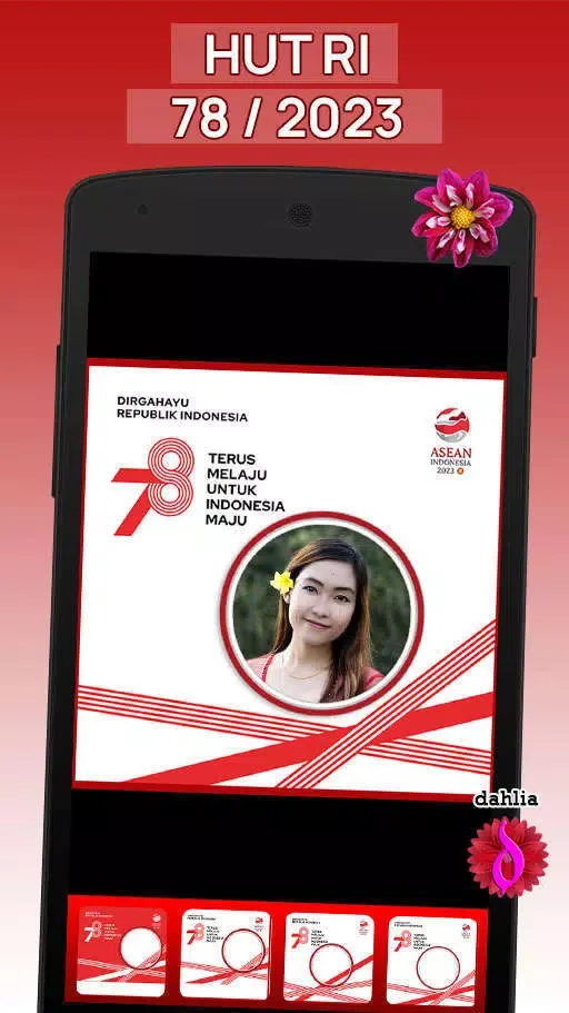 Capturas de tela do Bingkai 17 Agustus 2023 HUT RI