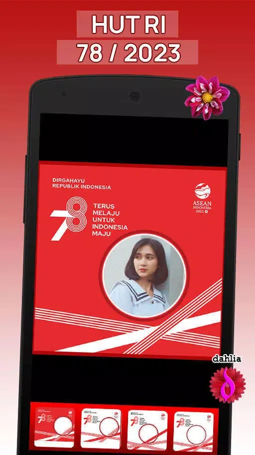 Capturas de tela do Bingkai 17 Agustus 2023 HUT RI