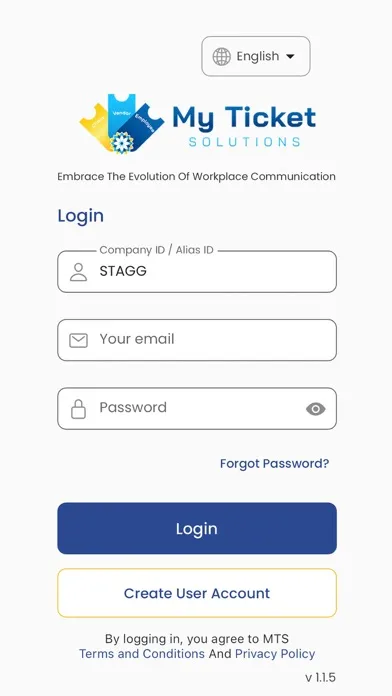 Tangkapan skrin Myticket Solutions