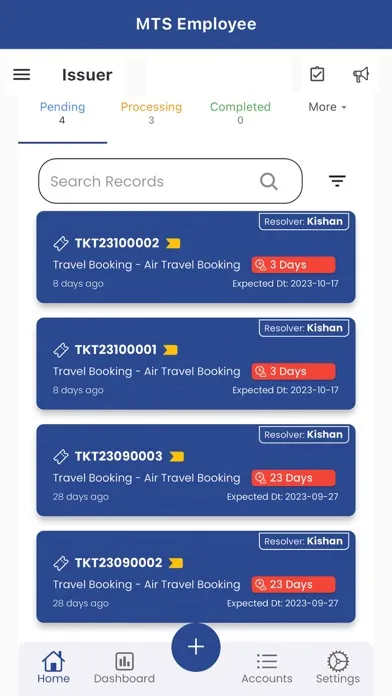 Tangkapan skrin Myticket Solutions