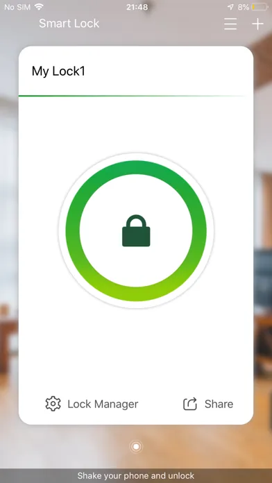 Capturas de pantalla de SmartLockBT
