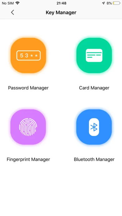 Capturas de pantalla de SmartLockBT