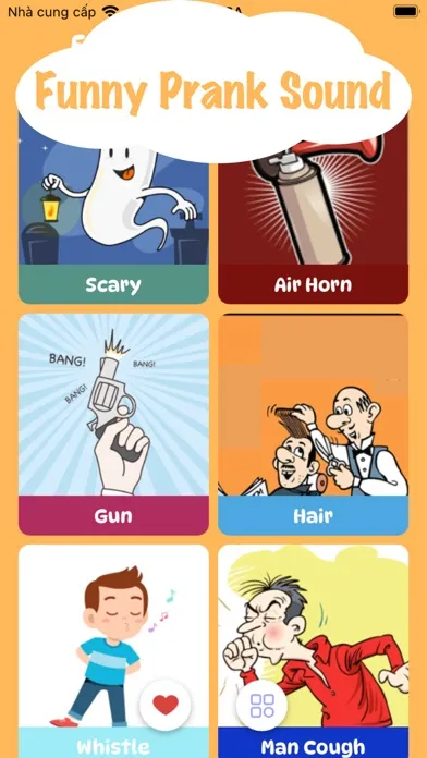 Prank Gun, Bell, Air Horn App スクリーンショット