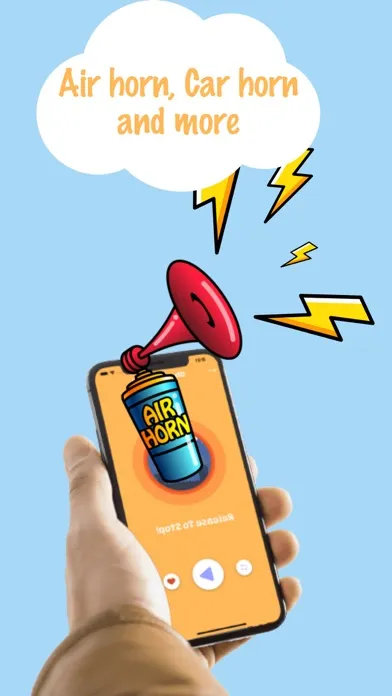 Prank Gun, Bell, Air Horn App スクリーンショット
