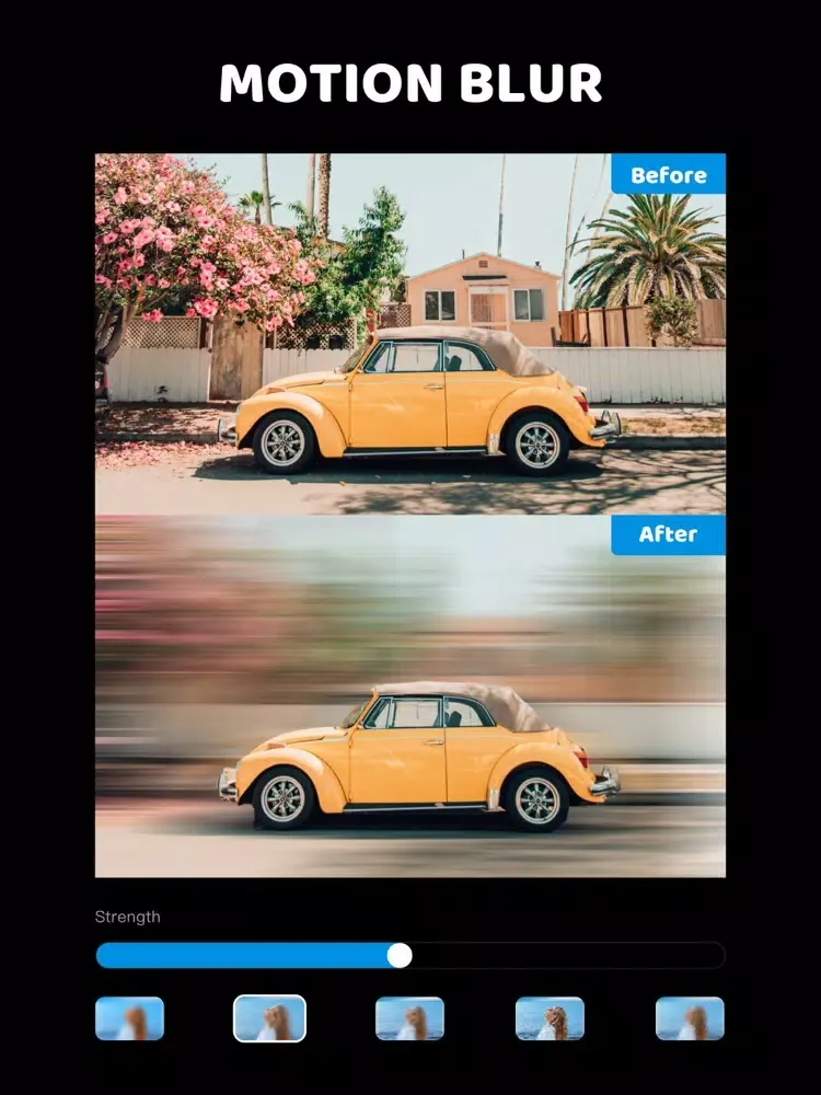 Blur Photo Blur Background iPad  스크린샷