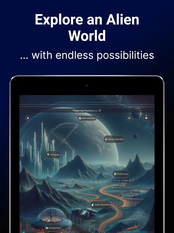 Capturas de pantalla de Space Opera - An Oldschool RPG iPad 