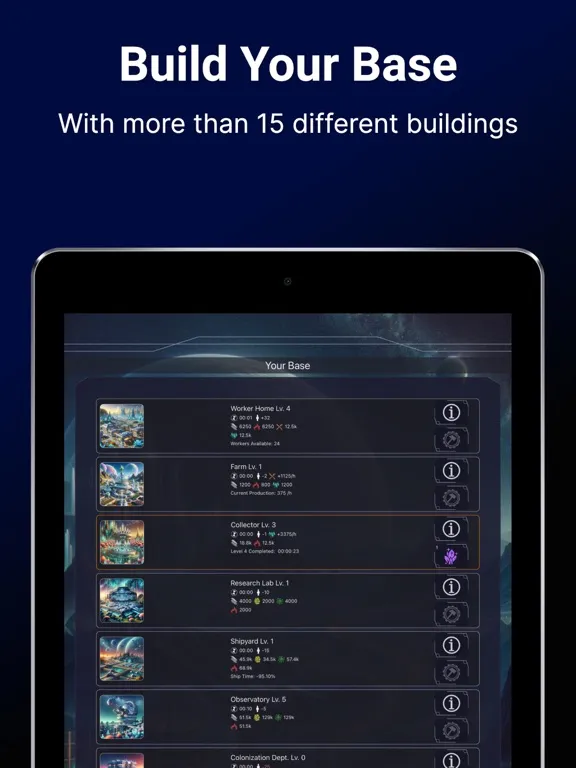 Capturas de pantalla de Space Opera - An Oldschool RPG iPad 
