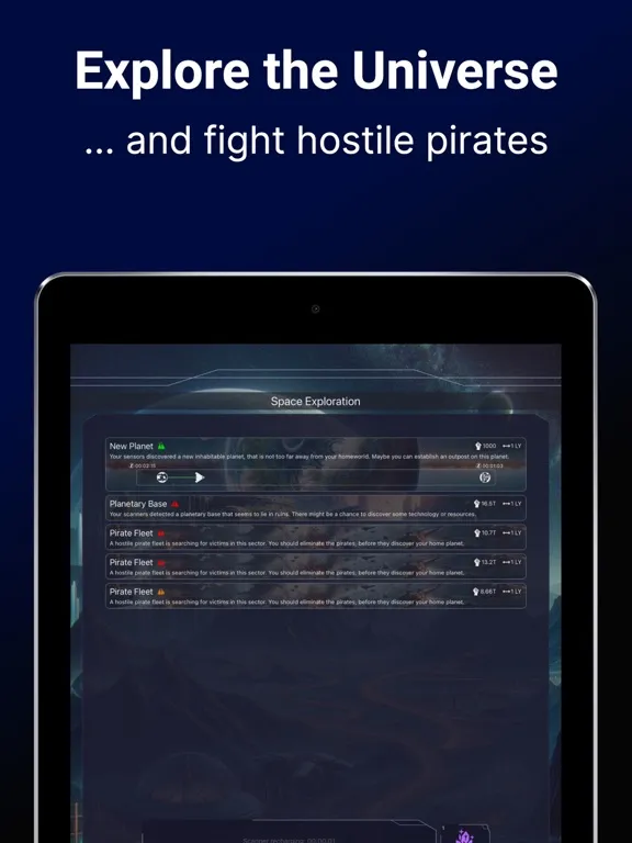 Capturas de pantalla de Space Opera - An Oldschool RPG iPad 