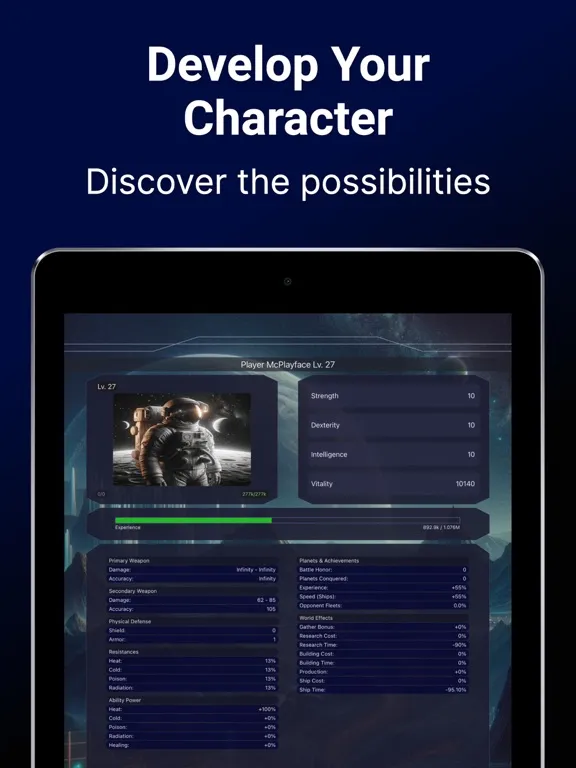 Capturas de pantalla de Space Opera - An Oldschool RPG iPad 