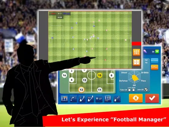 Ảnh chụp màn hình của Football Manager Battle [FMB] iPad 