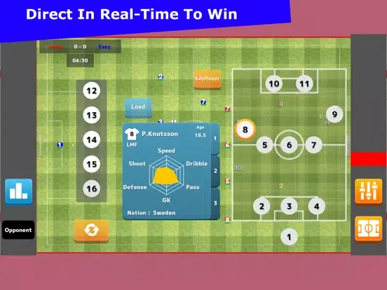 Ảnh chụp màn hình của Football Manager Battle [FMB] iPad 