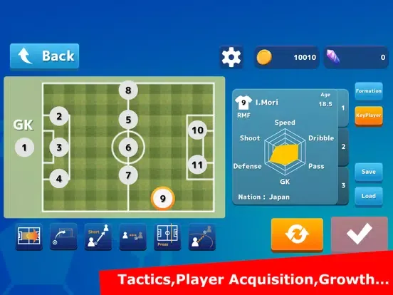 Ảnh chụp màn hình của Football Manager Battle [FMB] iPad 