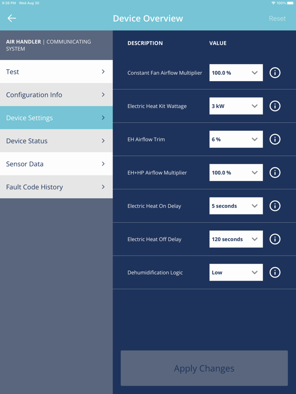 صور CoolCloud HVAC 2.0 iPad 