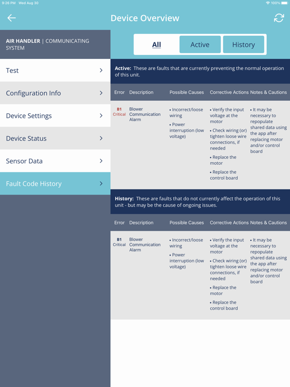 صور CoolCloud HVAC 2.0 iPad 