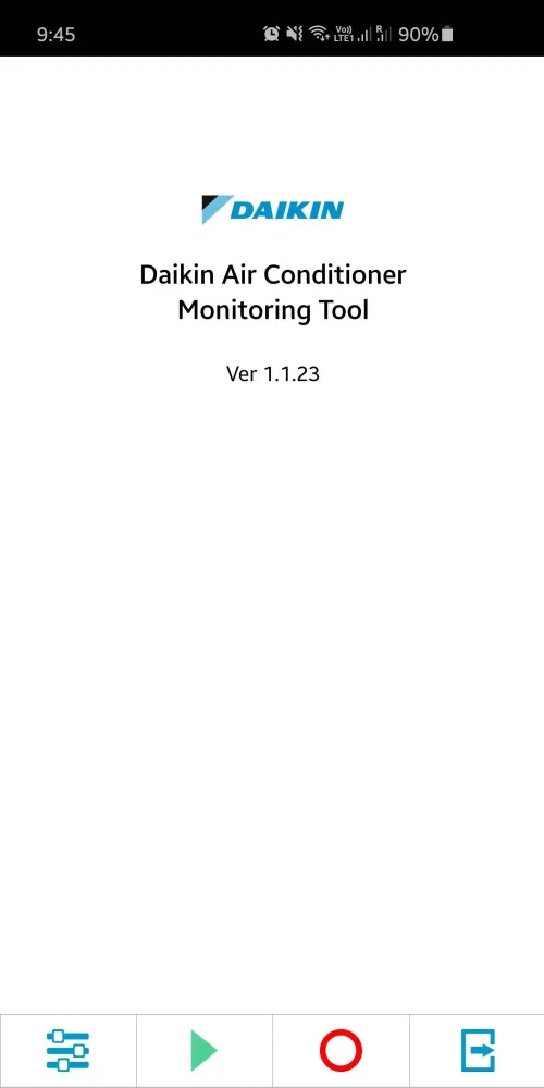 Zrzuty ekranu Daikin AC Monitoring Tool(GLB)