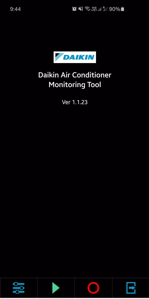Zrzuty ekranu Daikin AC Monitoring Tool(GLB)