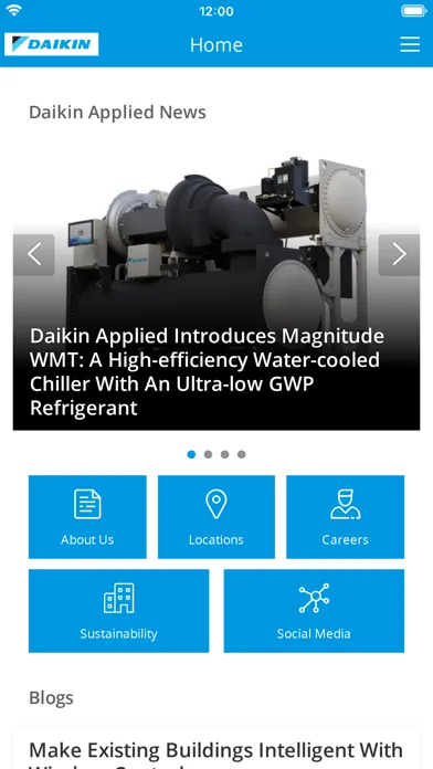 Capturas de pantalla de InsideDAIKIN