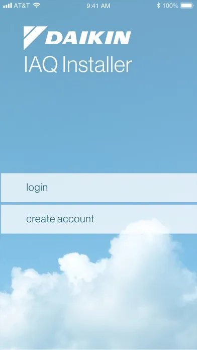 Capturas de pantalla de Daikin IAQ Installer