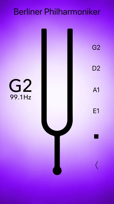 Double Bass Tuner Professional سکرین شاٹس