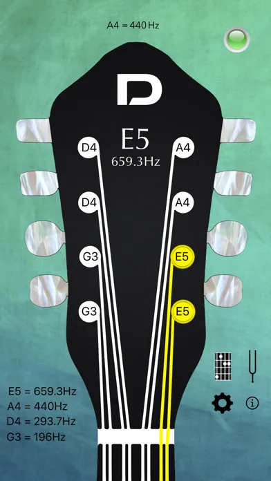 Скриншоты Mandolin Tuner and Chords