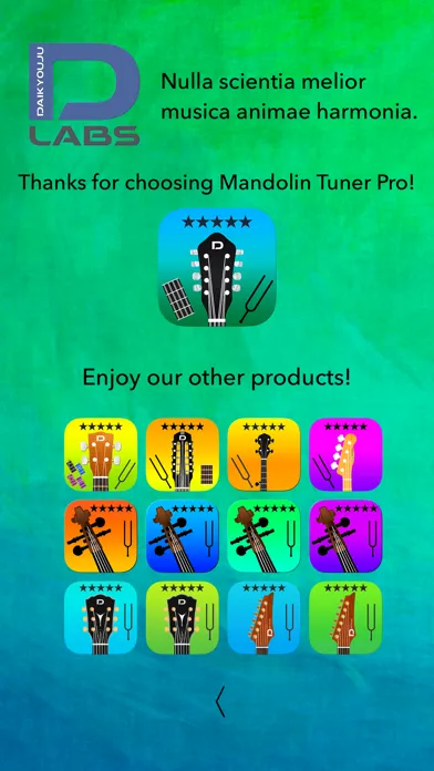 Скриншоты Mandolin Tuner Pro and Chords