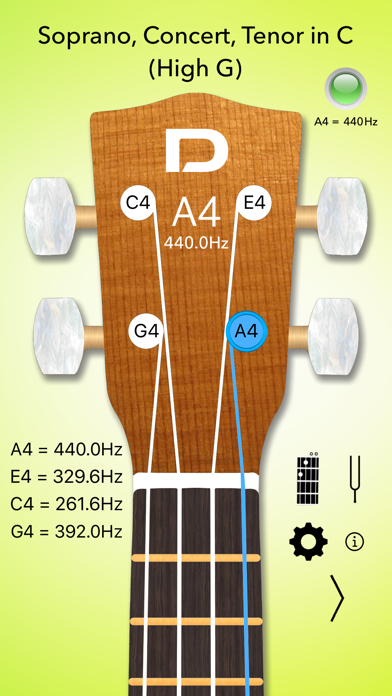 Скриншоты Ukulele Tuner and Chords