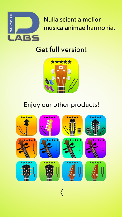 Скриншоты Ukulele Tuner and Chords