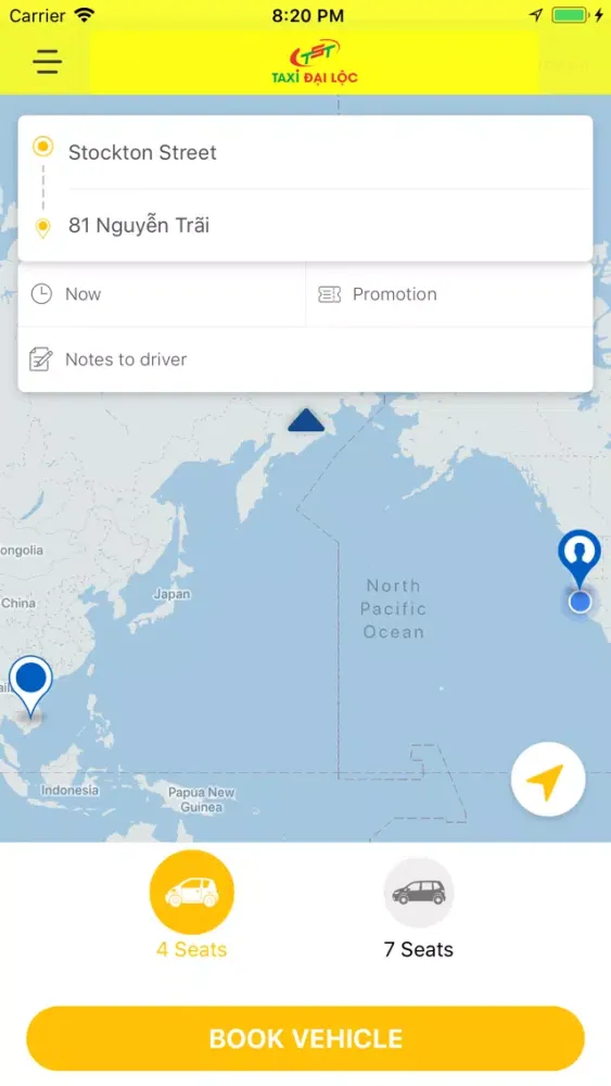 Taxi Đại Lộc應用截圖